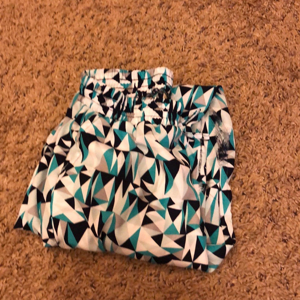 Patterned girls pants size 14/16
